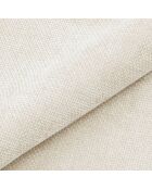 IVY draaistoel in crème geweven fluweel - 65x68x73 cm