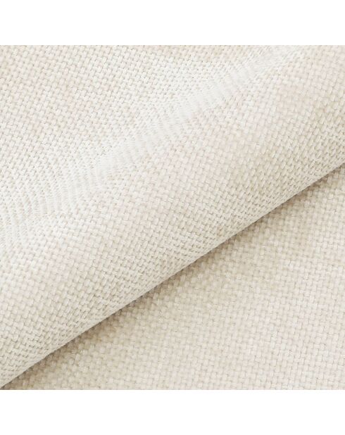 IVY draaistoel in crème geweven fluweel - 65x68x73 cm