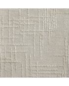 Set van 2 stoelen KLAY crème geweven fluweel - 53x61x71 cm