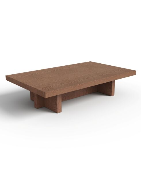 TAO Couchtisch aus Nussbaumholz - 100x60x25 cm