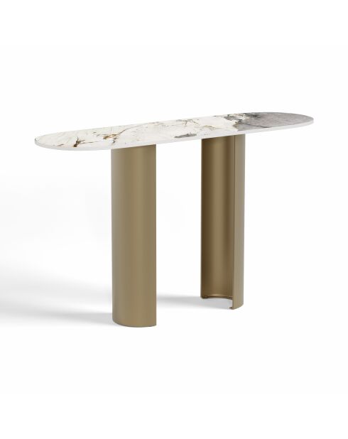ALTO pandora console en gouden poten - 120x35x80 cm
