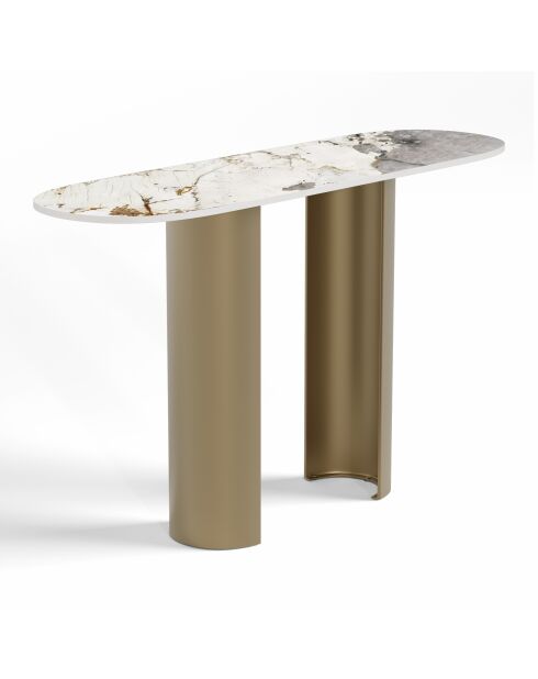 ALTO pandora console en gouden poten - 120x35x80 cm