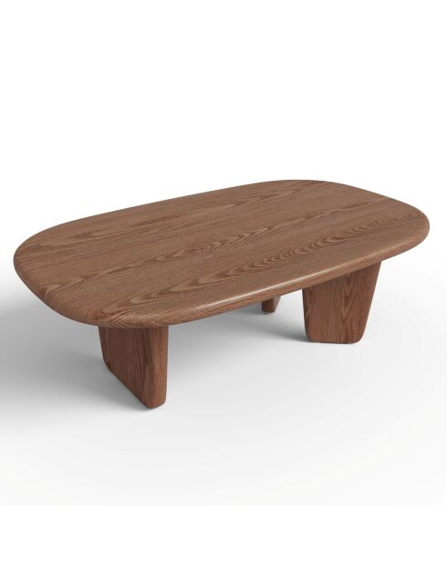 TERA salontafel in notenhout - 100x60x35 cm