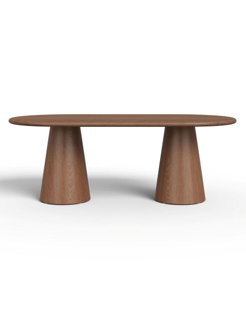 ALOA notenhouten eettafel - 200x100x76 cm