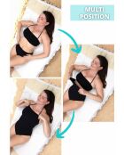 Bañador 2 en 1 negro multiposición sin costuras