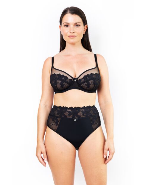Soutien-gorge avec armatures assia noir