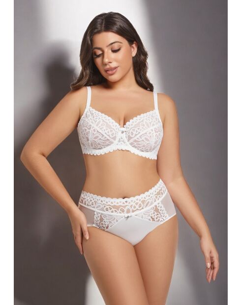 Witte bh met beugel GT myriam