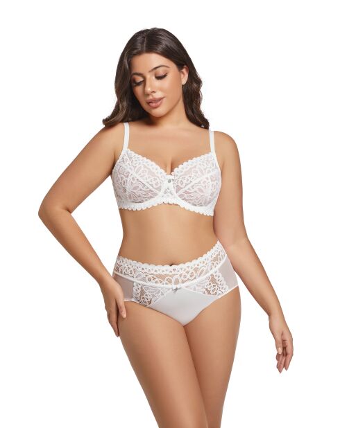 Witte bh met beugel GT myriam