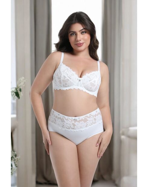 Emilie ivoorkleurige bh met beugel