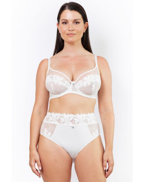 Culotte haute assia blanche
