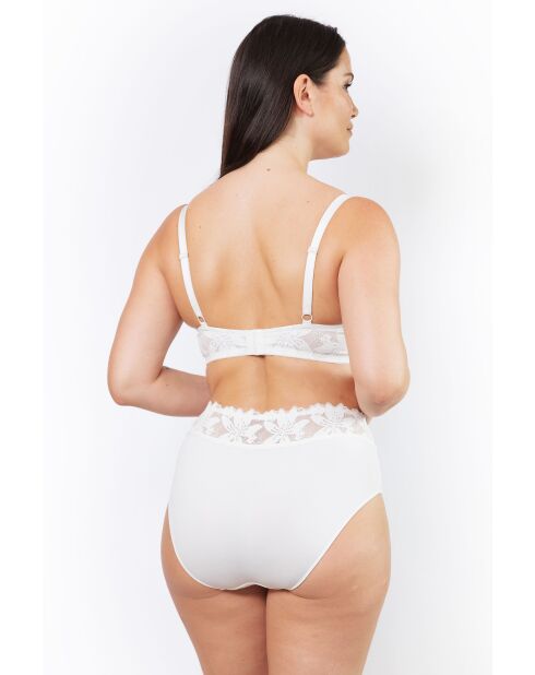 Culotte haute assia blanche