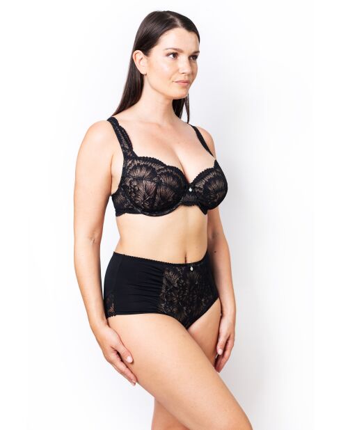 Black Loane slipje met hoge bovenkant