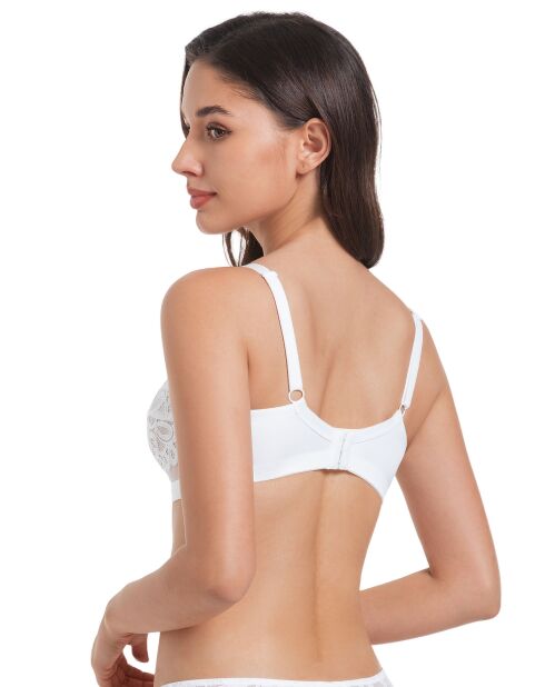 Myriam witte bh zonder beugel
