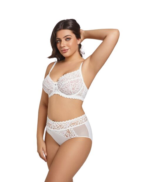 Culotte haute myriam blanche