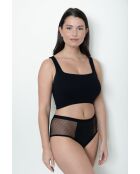 Shorty mestruale nero