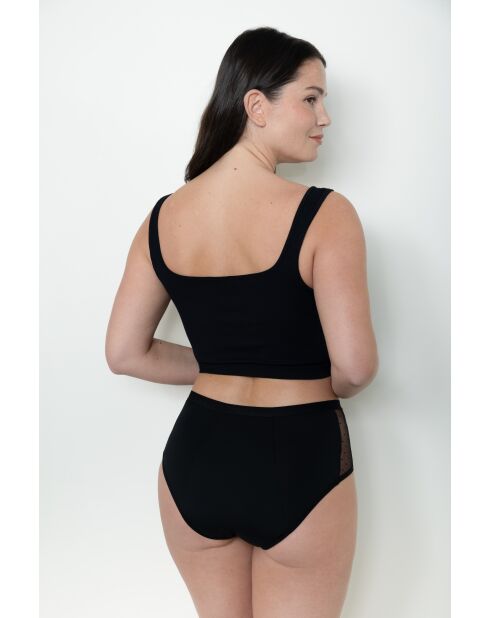 Shorty mestruale nero