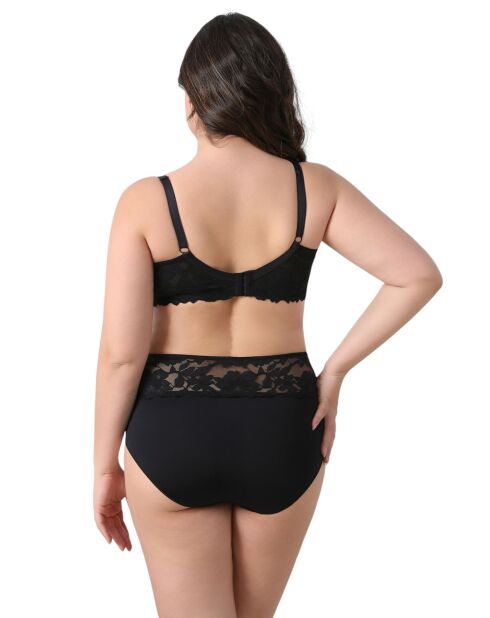 Culotte haute emilie noire