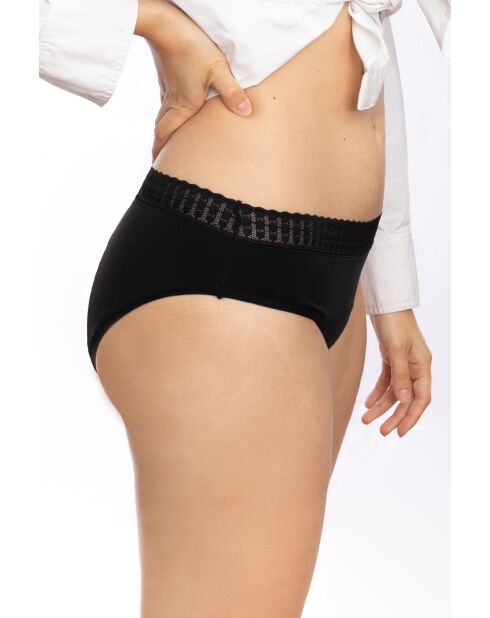 3 Culottes menstruelles ultra absorbante noires