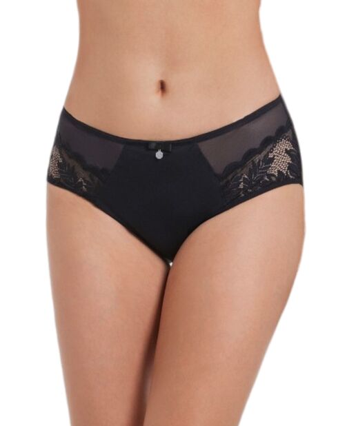 Braguitas menstruales altas ultraabsorbentes negras Meline