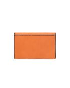 Kartenetui Miley aus Leder, 10 x 6,2 cm, Orange