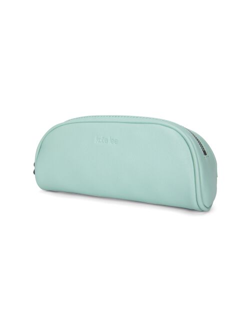Custodia in pelle verde acqua Naely - 19,5x7,5x5 cm