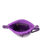 Louvre BAG JU paarse leren schoudertas - 19x25x14 cm