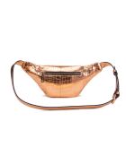 Riñonera de piel en oro rosa - 20x12x6 cm