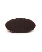 ST Tropez Fur Leo Lederhandtasche in Rosa — 28 x 25 x 14 cm