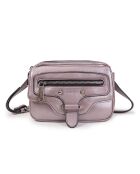 Hena Z Schultertasche aus Nerzleder - 17,5x10x6 cm