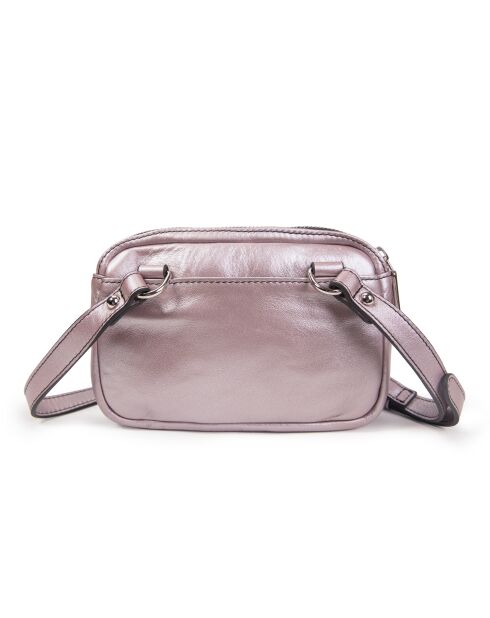 Hena Z schoudertas van nertsleer - 17,5x10x6 cm