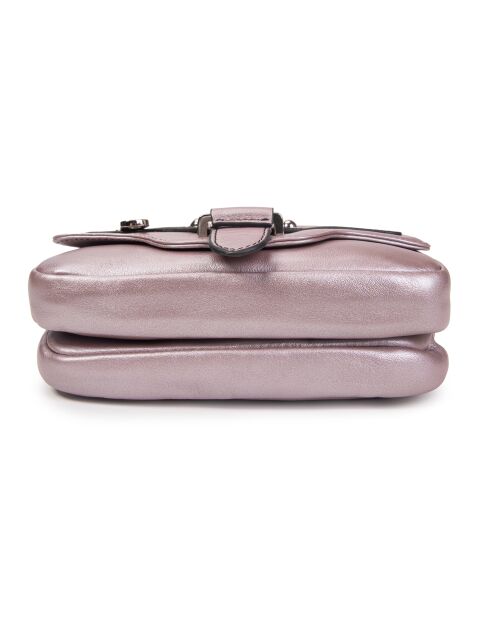 Hena Z schoudertas van nertsleer - 17,5x10x6 cm