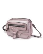 Hena Z Schultertasche aus Nerzleder - 17,5x10x6 cm