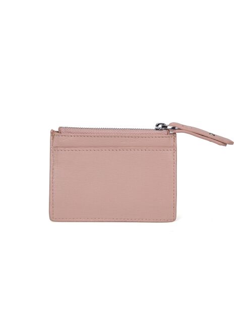 Porte-cartes/Porte-monnaie en Cuir Anyssa SA nude - 10,5x7,5x0,2 cm