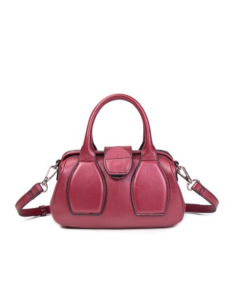 Pikasso Z karminrote Handtasche - 22x12x9 cm