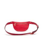 Ully GL rood leren heuptasje - 20x12x2,5 cm