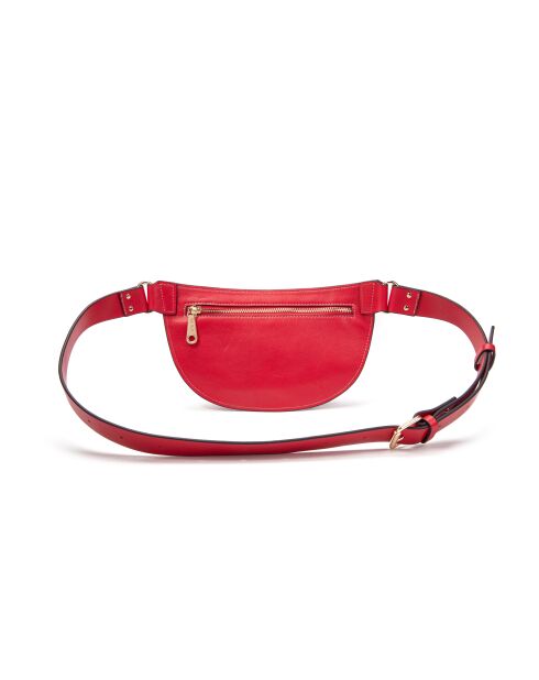 Ully GL rood leren heuptasje - 20x12x2,5 cm