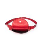 Ully GL rood leren heuptasje - 20x12x2,5 cm