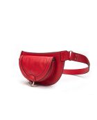 Ully GL rood leren heuptasje - 20x12x2,5 cm