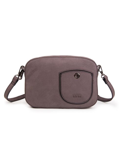 Renee VC fumo leren schoudertas - 23x14x8 cm