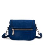 Adrielle Azure leren schoudertas