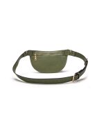 Riñonera Ully GL de piel almendra - 20x12x2,5 cm