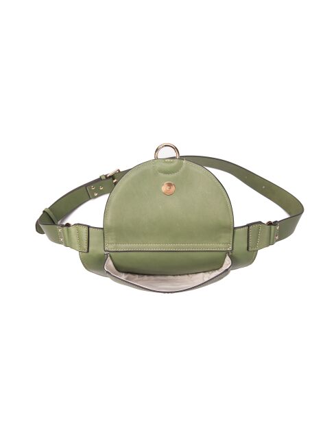 Ully GL Gürteltasche aus mandelfarbenem Leder - 20x12x2,5 cm