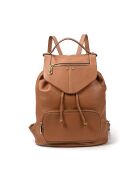 Sena Buff buff gouden leren rugzak - 33x35x13 cm