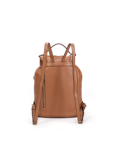 Sena Buff buff gouden leren rugzak - 33x35x13 cm