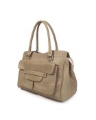 Tragetasche Oria VC aus Mandelleder, 34 x 25 x 18 cm