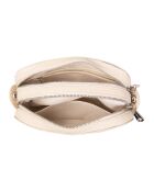 Renee VC beige leren schoudertas - 23x14x8 cm