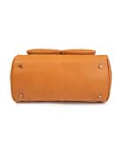 Bolso Oria VC de piel camel - 34x25x18 cm