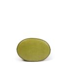 Borsa a tracolla Louvre BAG JU in pelle verde acido - 19x25x14 cm