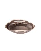 Cannes ZE Lederhandtasche donnergrau - 18x22x9,5 cm