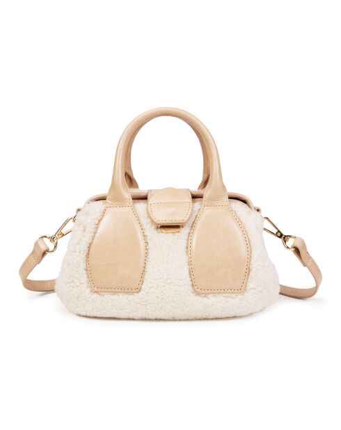 Pikasso Fur beige Handtasche - 22x12x9 cm